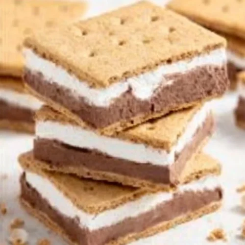 Delicious assortment of frozen desserts and sweet snacks for summer enjoyment