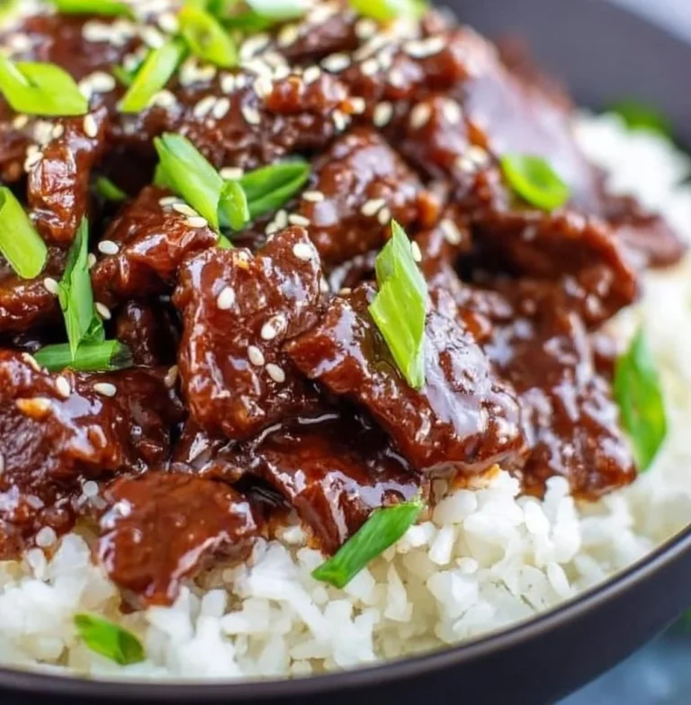Slow Cooker Mongolian Beef