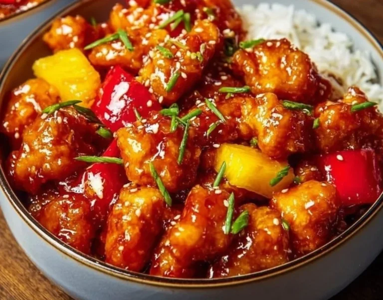 Slow Cooker Sweet & Sour Chicken: Sticky, Tender & Packed with Flavor