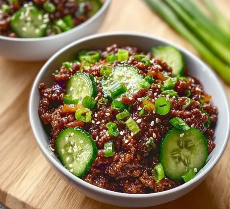 Spicy Keto Korean Ground Beef