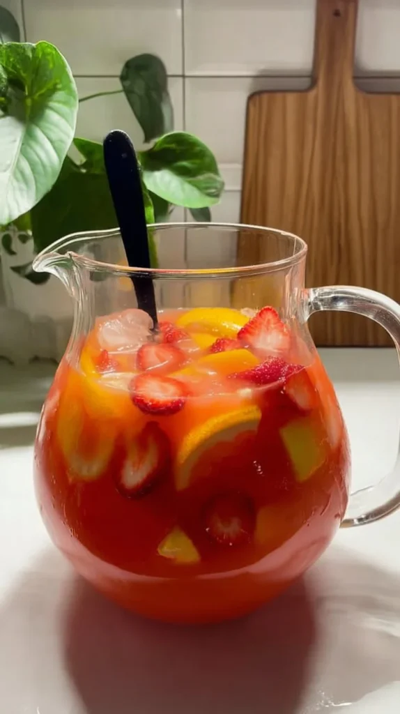 Strawberry Mango Lemonade
