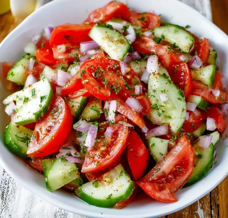Tomato Cucumber Salad