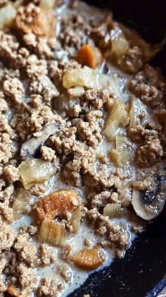 Low Carb Beef Stroganoff Bowl