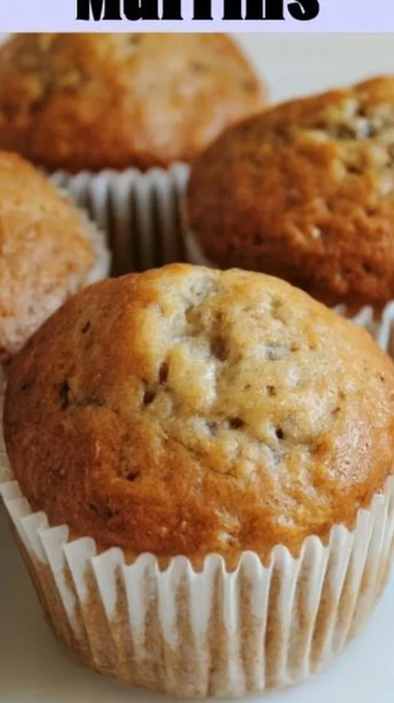 Sugar Free Banana Muffins