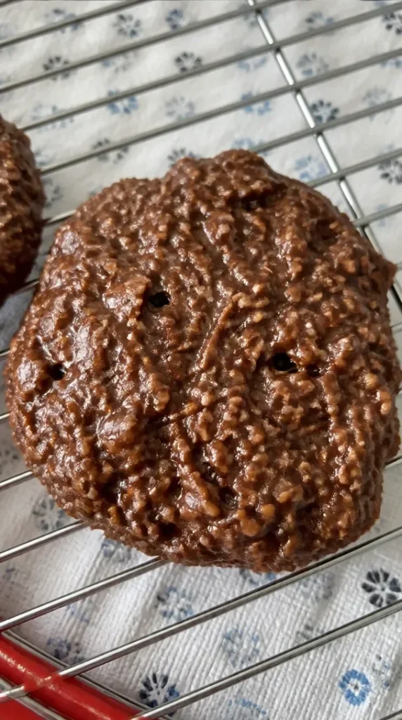 Delicious Chocolate and Peanut Butter Keto No Bake Cookies