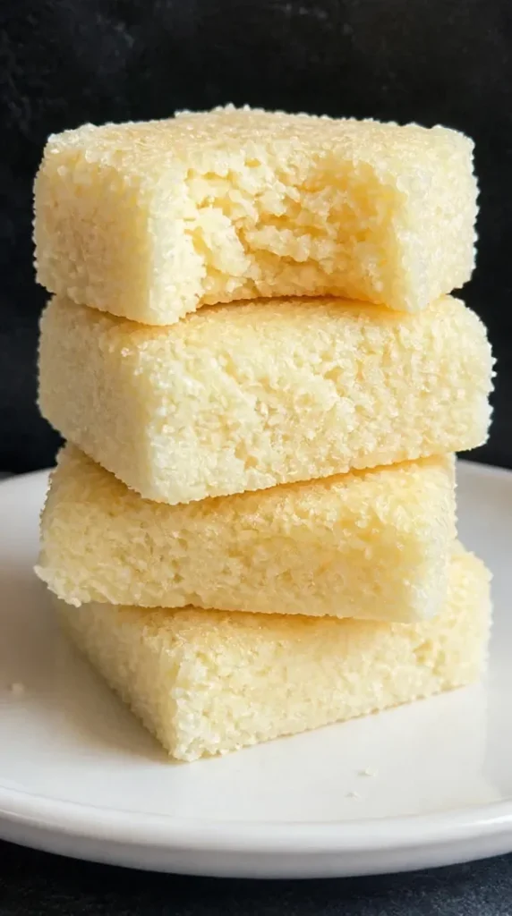 Delicious coconut bars made with natural ingredients