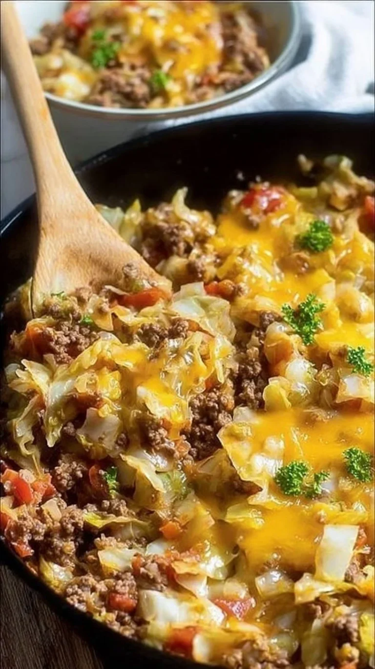 Easy Cabbage Casserole Recipe