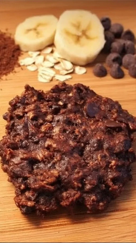 Healthy Chocolate Banana Cookies