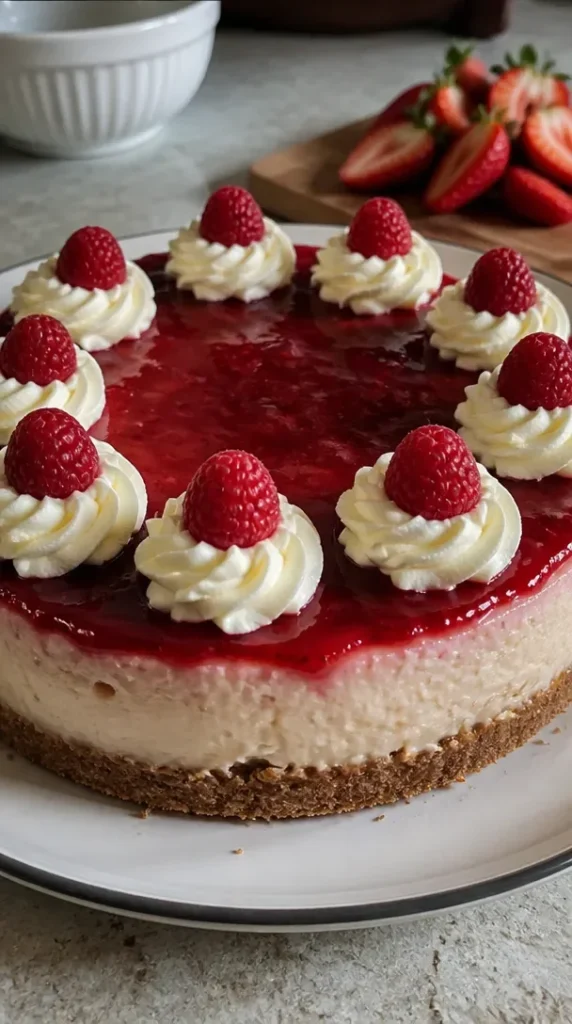 Delicious easy keto cheesecake slice on a plate