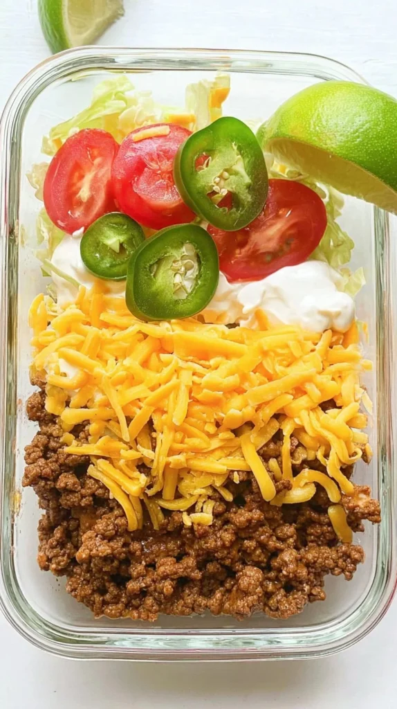 Easy Keto Ground Beef Taco Salad