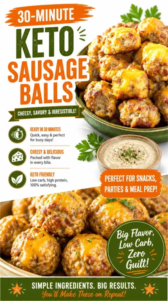 Keto Sausage Balls