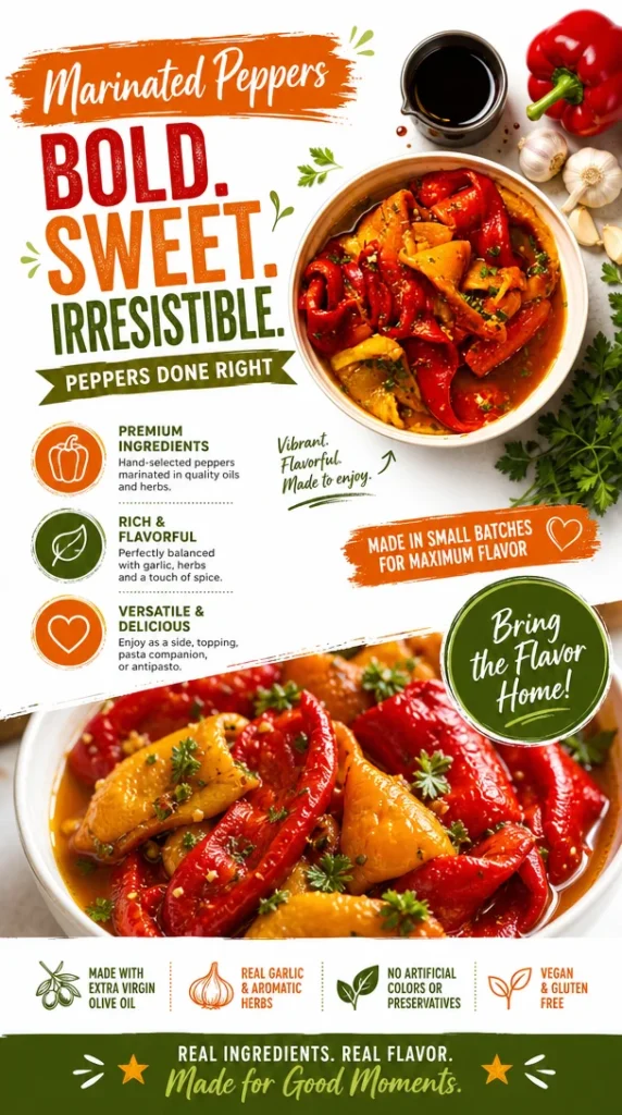 Easy Marinated Peppers Recipe