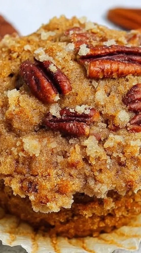 Sugar Free Pecan Pie Muffins