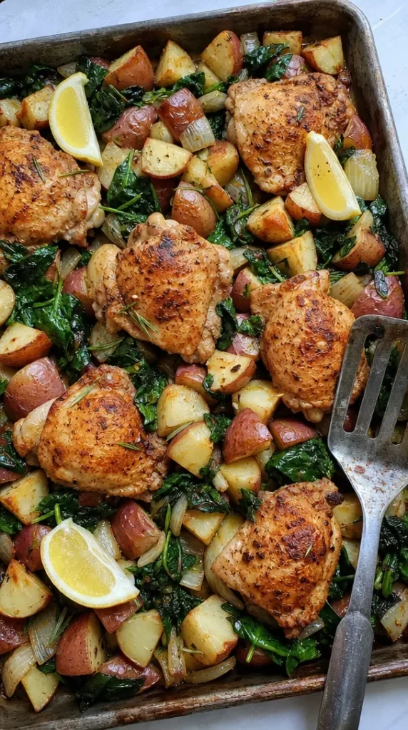 Sheet Pan Chicken and Vegetables