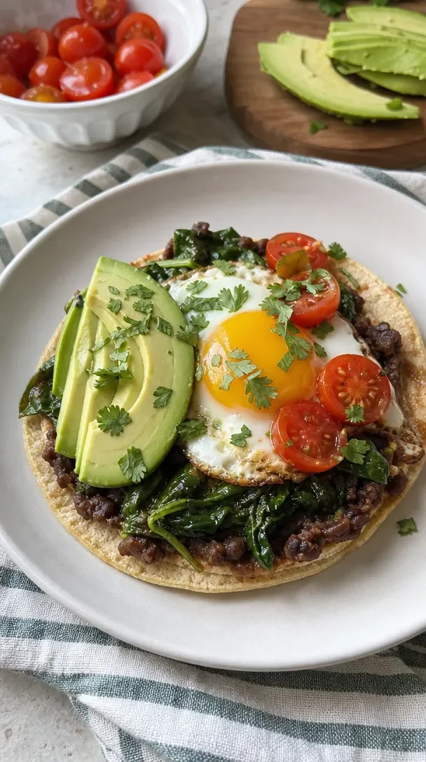 Easy Southwest Breakfast Tostadas
