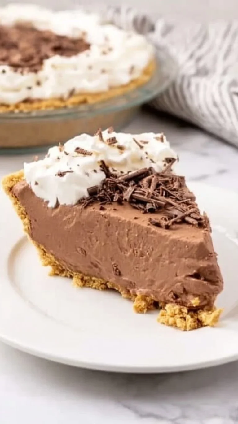 Easy Sugar-Free Chocolate Pudding Pie
