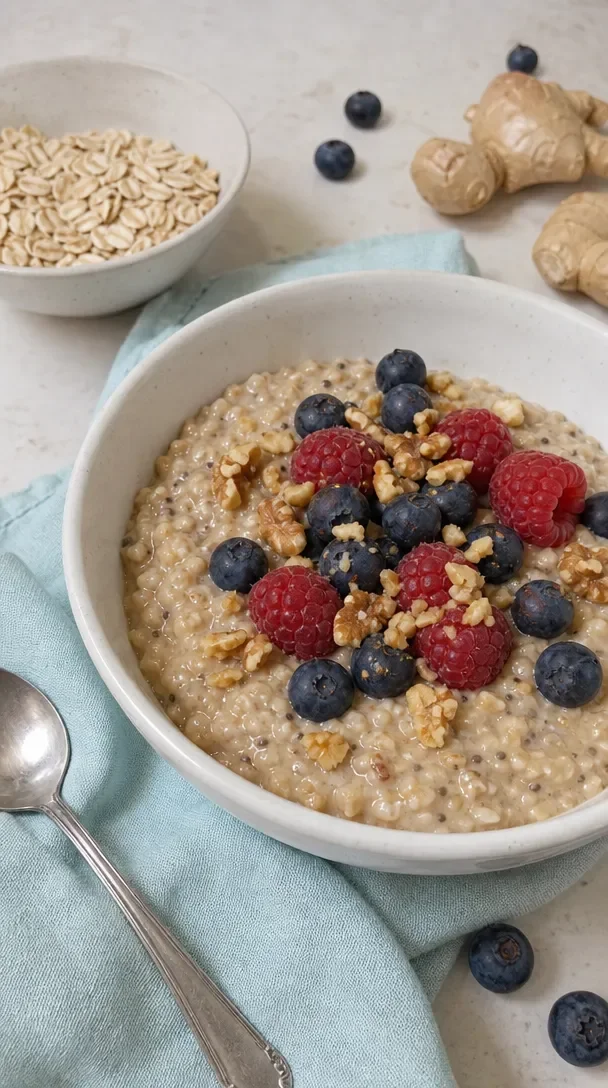 Ginger-Infused Oatmeal