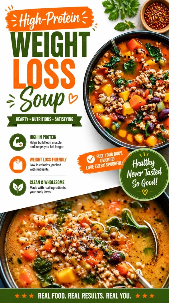 High-Protein Weight Loss Soup