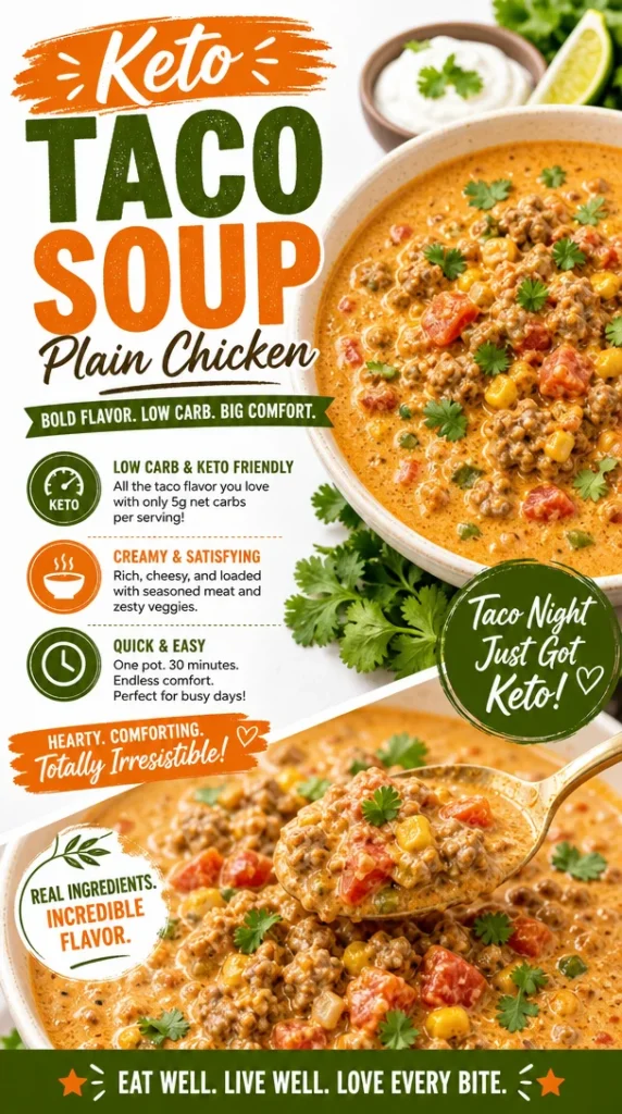 Keto Taco Soup