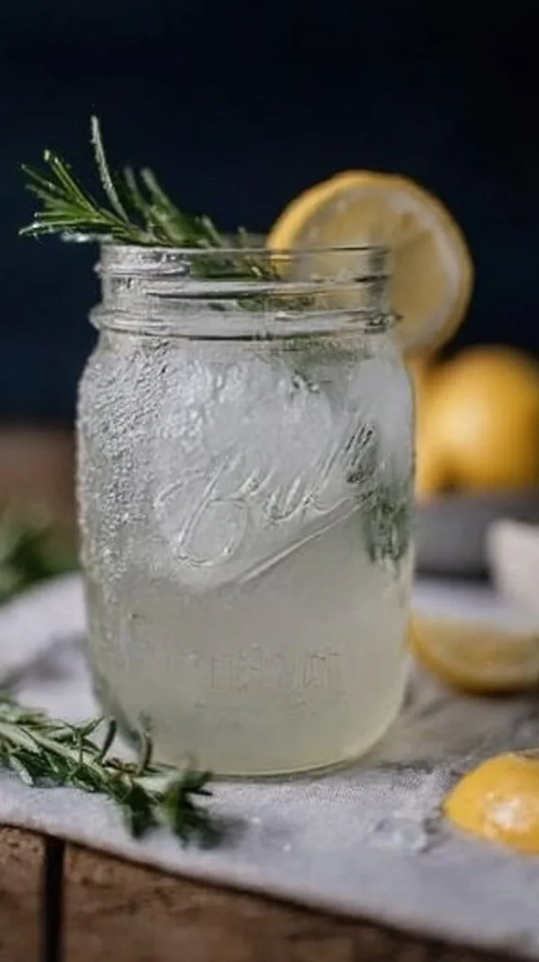 Mint and Rosemary Lemonade