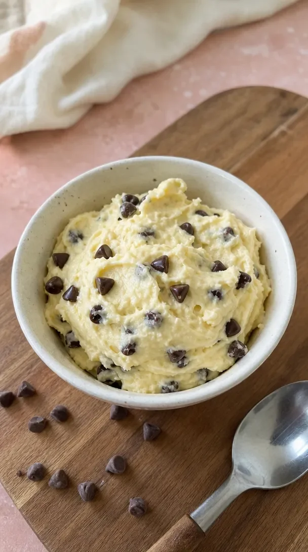 No-Bake Cottage Cheese Cookie Dough