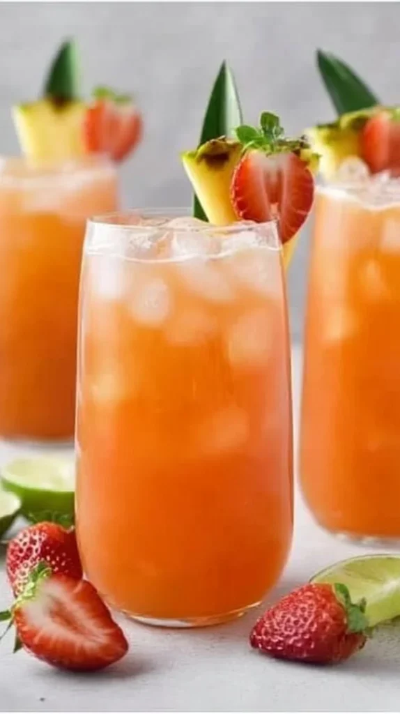 Pineapple Strawberry Fresh Water
