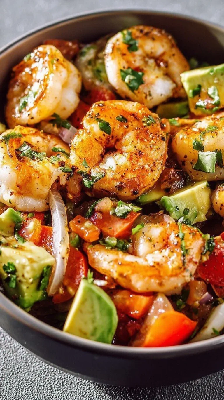 Shrimp and Avocado Salad