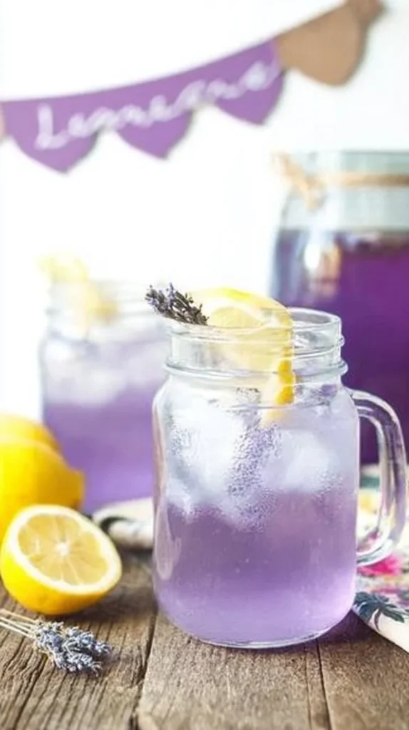 Sparkling Lavender Lemonade