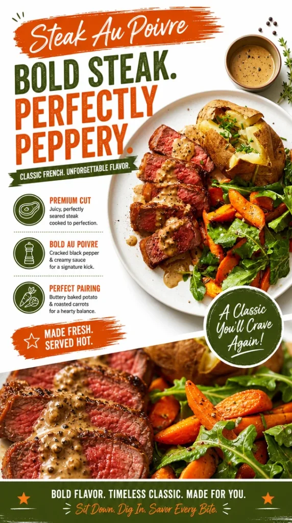 Steak Au Poivre