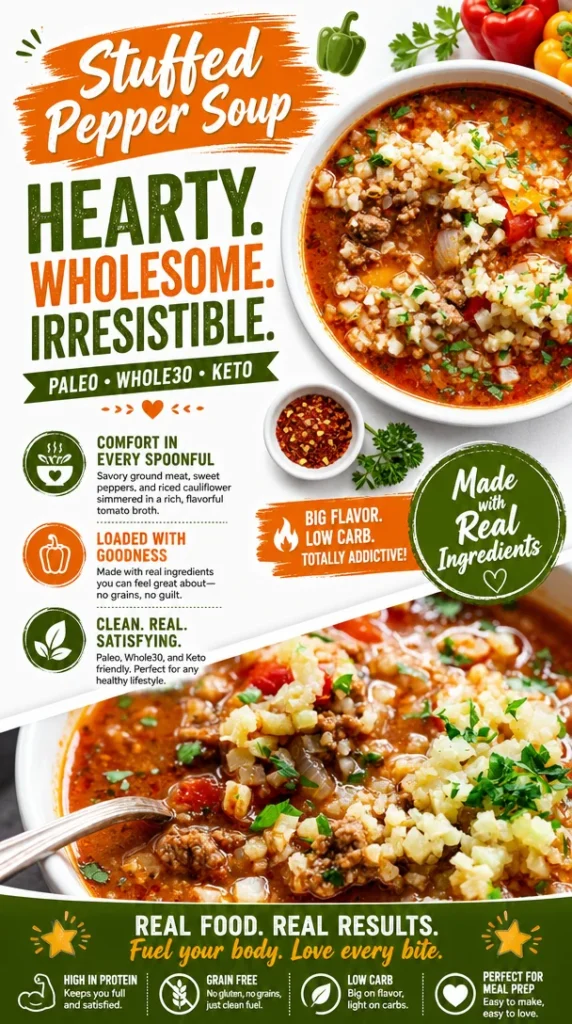 Stuffed Pepper Soup