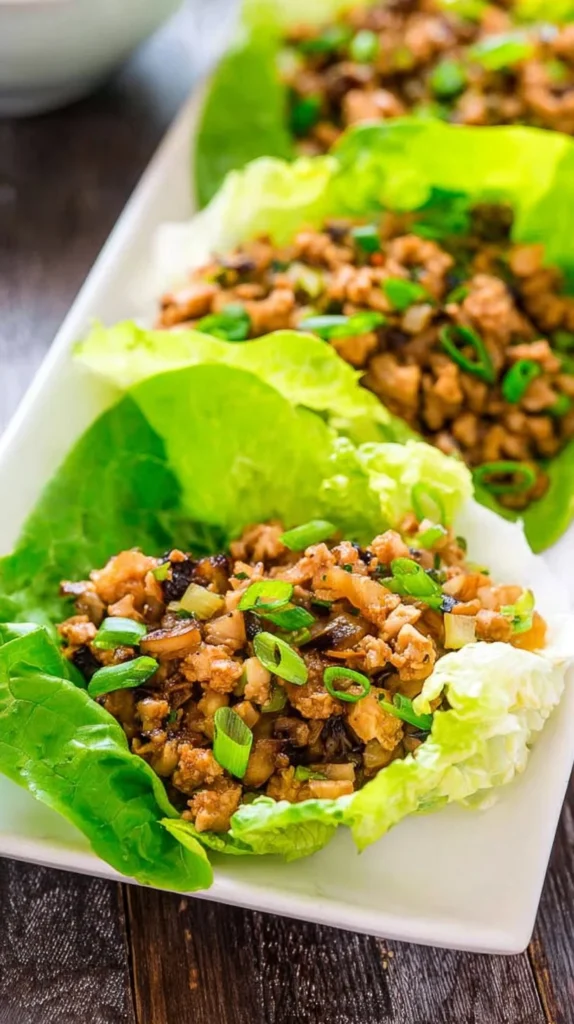 Tofu Lettuce Wraps