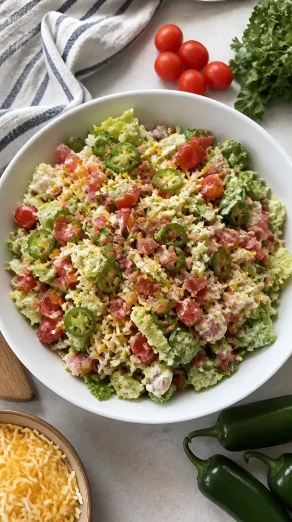 Easy Jalapeno Popper Salad