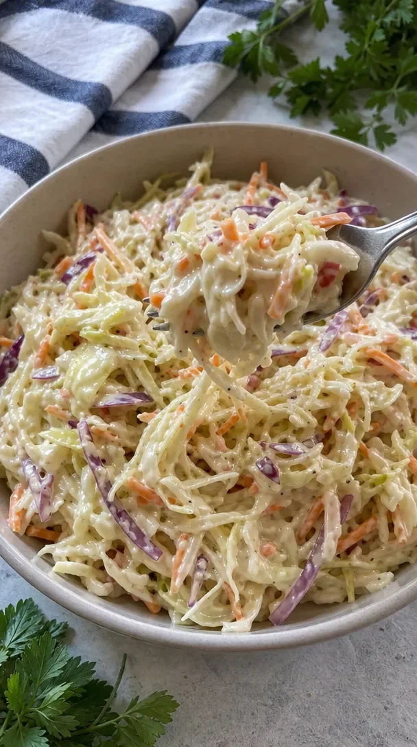 Easy Keto Coleslaw Recipe