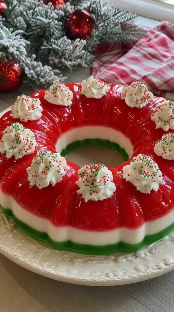 Delicious Easy Keto Jello Salad made with low-carb ingredients
