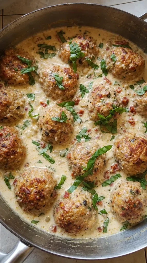 Mediterranean Sun-Dried Tomato Turkey Meatballs