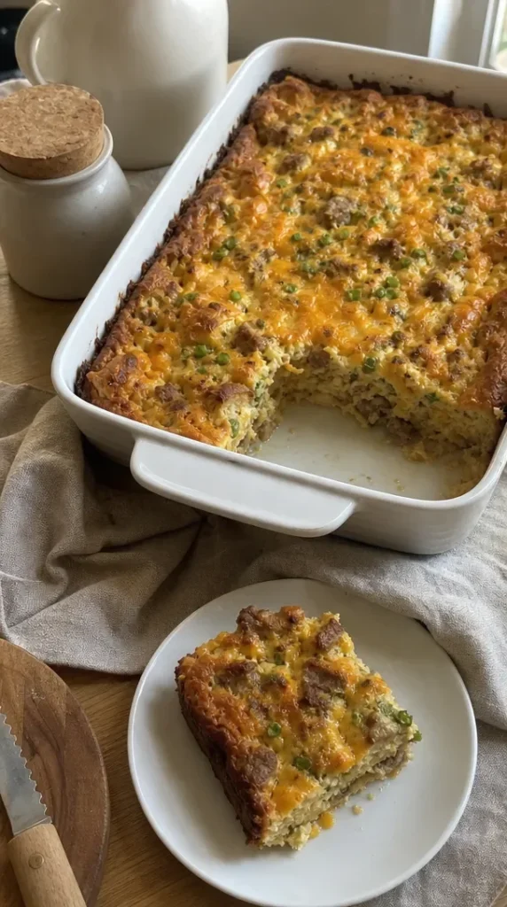 Turkey Sausage and Egg Casserole