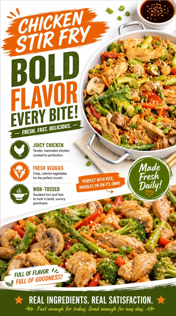 Easy Chicken Stir Fry Recipe