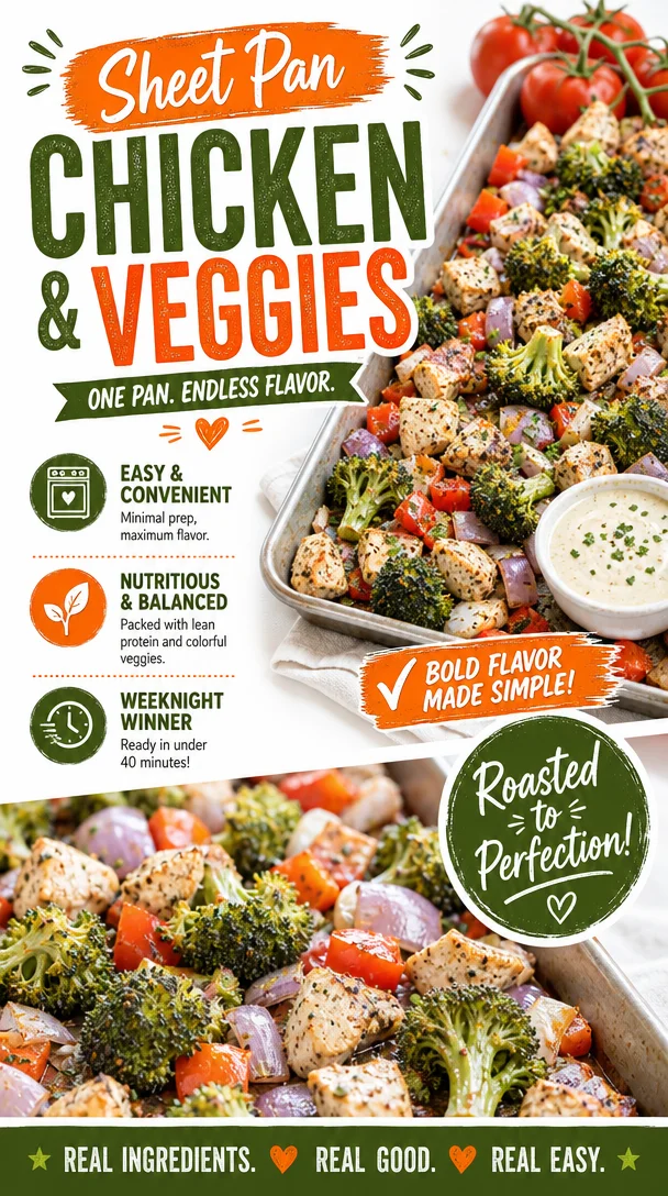 Easy Sheet Pan Chicken Recipe