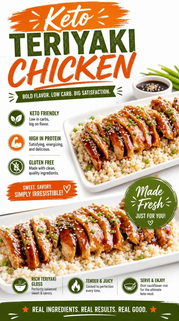 Keto Teriyaki Chicken