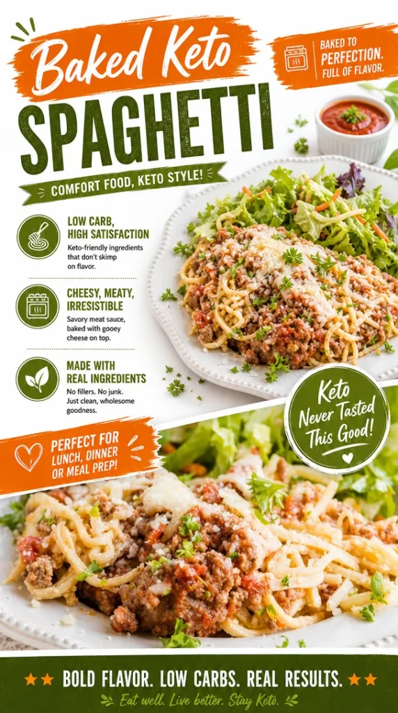 A bowl of delicious keto spaghetti topped with fresh herbs and parmesan.