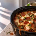 Crock Pot Low Carb Pizza Casserole