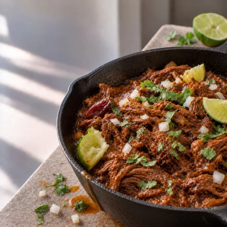Keto Slow Cooker Beef Barbacoa