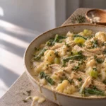 Keto Slow Cooker Chicken Pot Pie