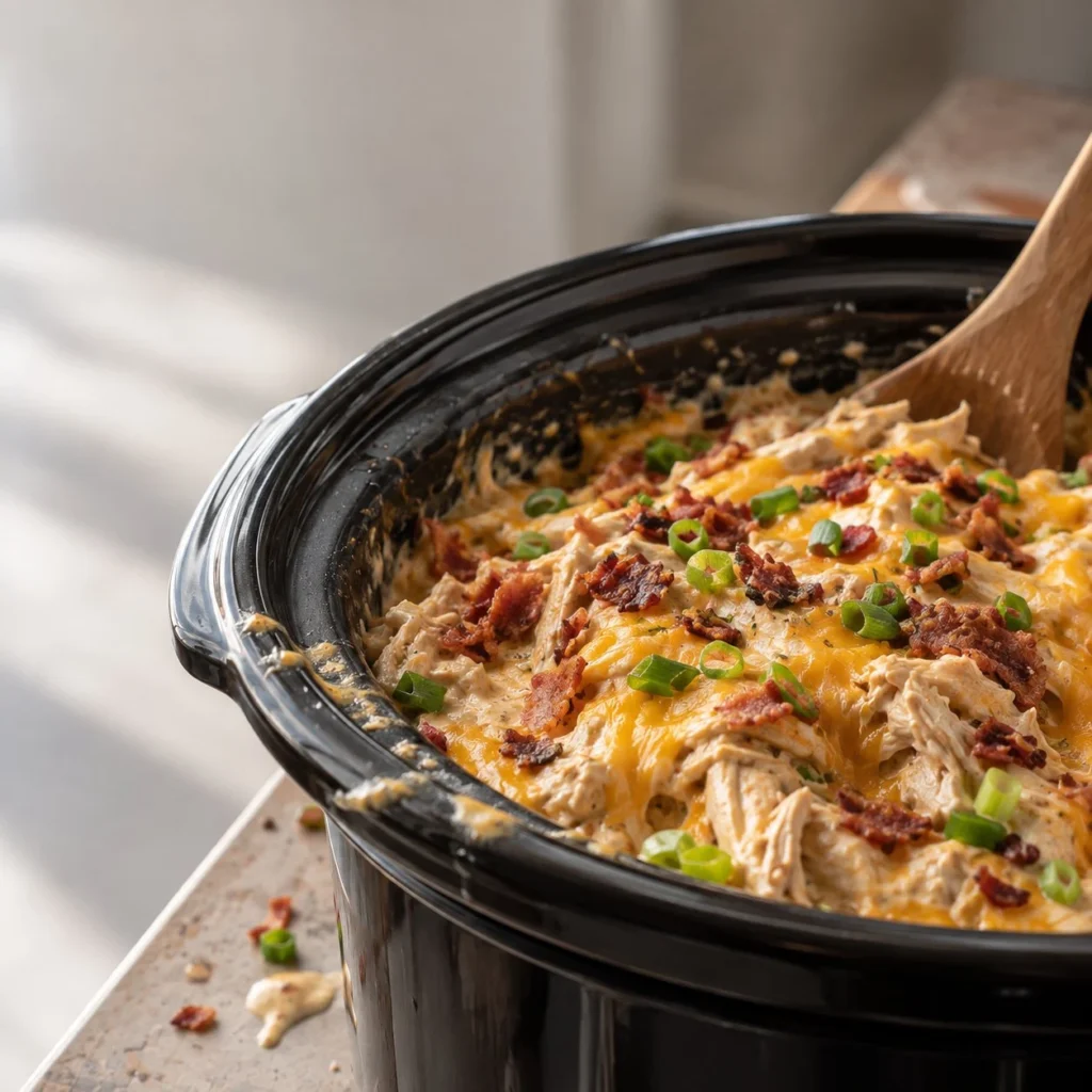 Slow Cooker Chicken Bacon Ranch