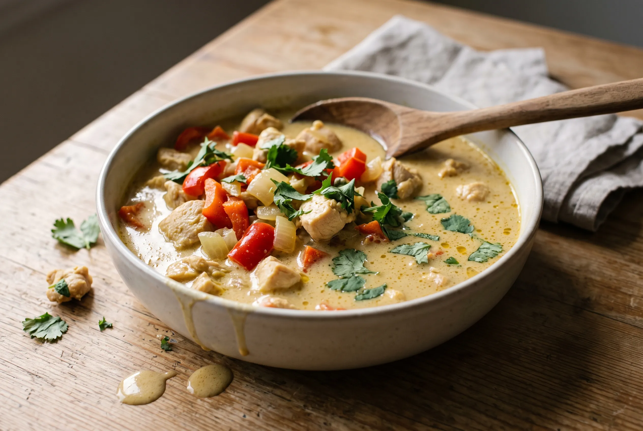 Dump and Go Crockpot Coconut Curry Chicken