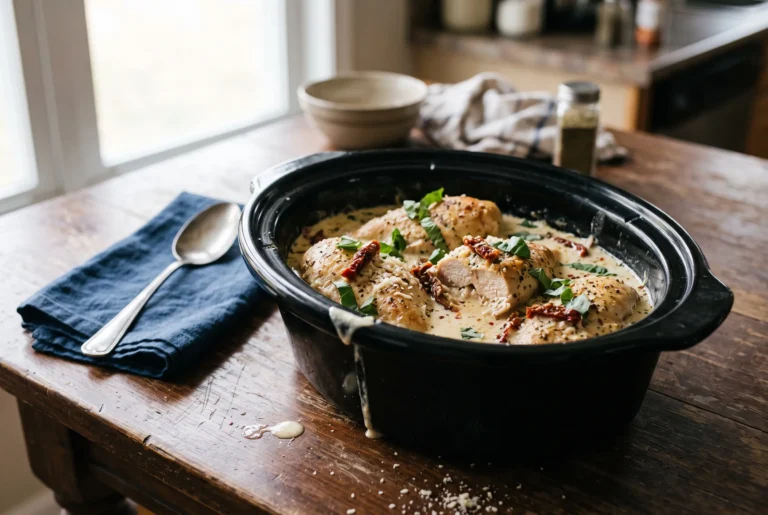 Dump and Go Crockpot Marry Me Chicken