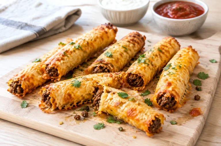 Easy Keto Beef Taquitos