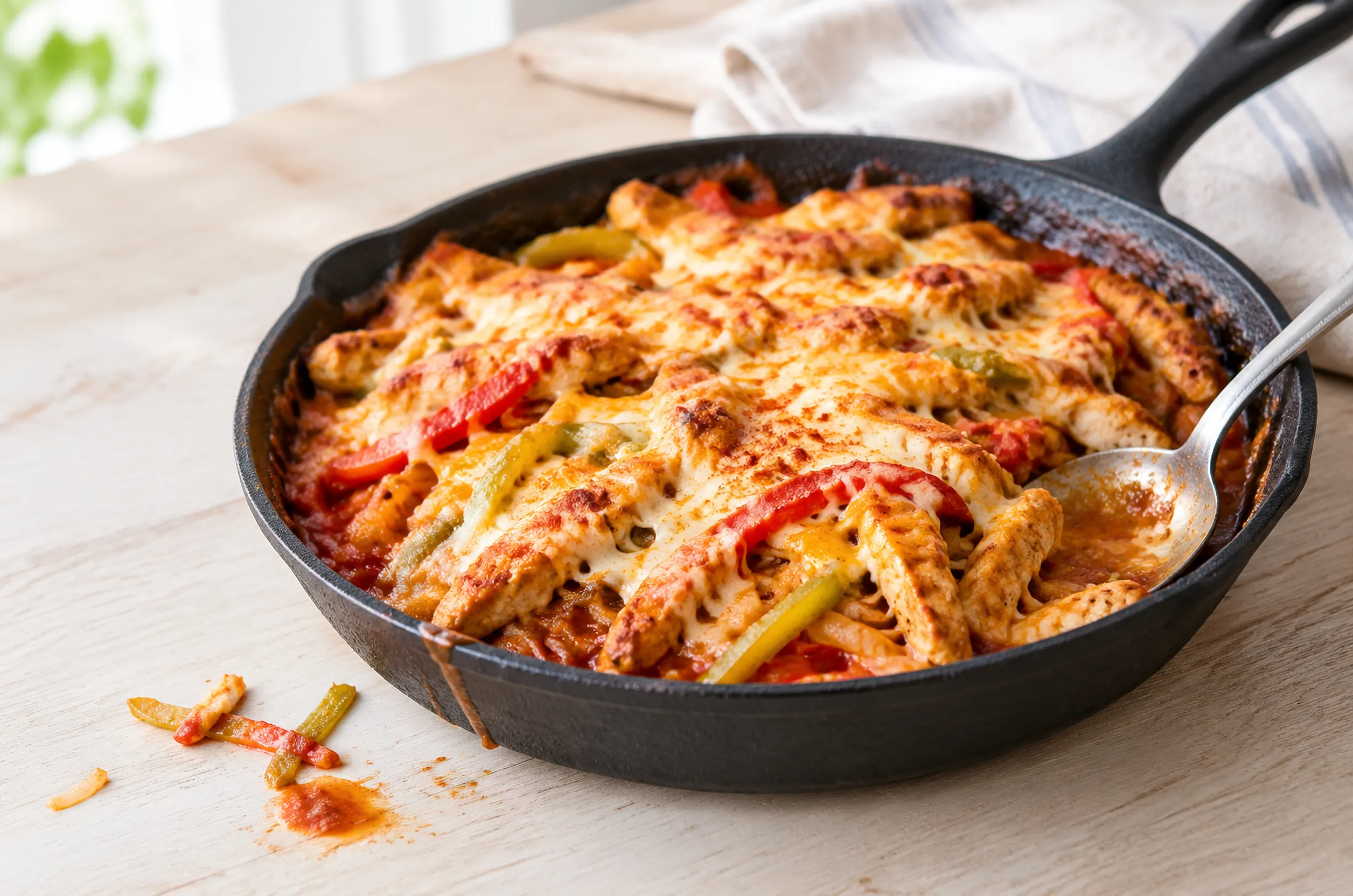 Easy Keto Fajita Casserole Recipe