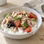 Easy Tuna Cottage Cheese Bowl