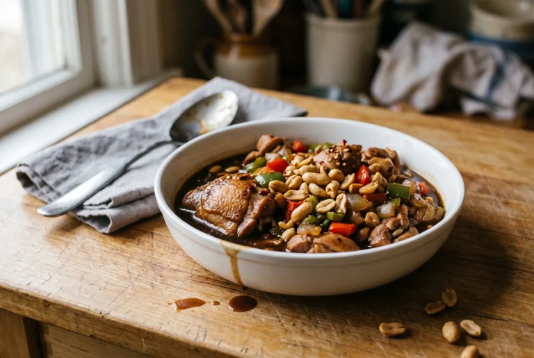 Irresistibly Easy Crockpot Kung Pao Chicken for Busy Weeknights